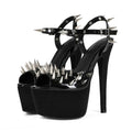 Women's Gothic Spiked Platform Heels | Punk Dark Style Stiletto Sandals