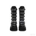 Emo Boots Punk Combat Chunky Platform | Womens Punk Rock Footwear Alternative Goth Shoe